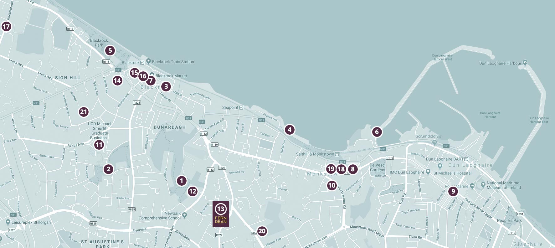 The Fern Dean local amenities